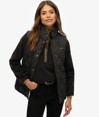 Cord Trimmed Liner Gilet
