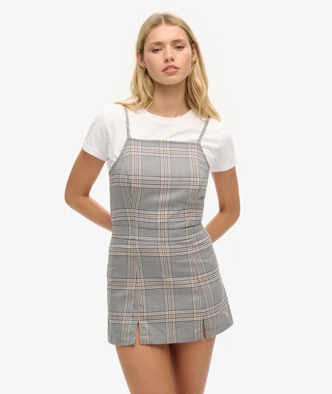 Vintage Check Cami Mini Dress
