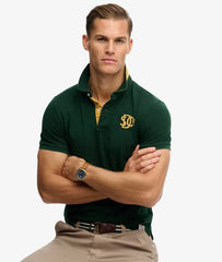 Pique Monogram Polo Shirt