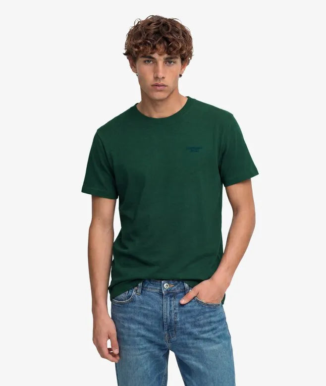 Essential Stacked Logo Embroidered T-shirt