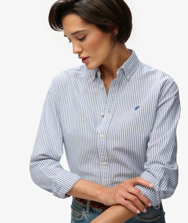Slim Oxford Button Down Long Sleeve Shirt
