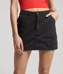 Vintage Utility Mini Skirt