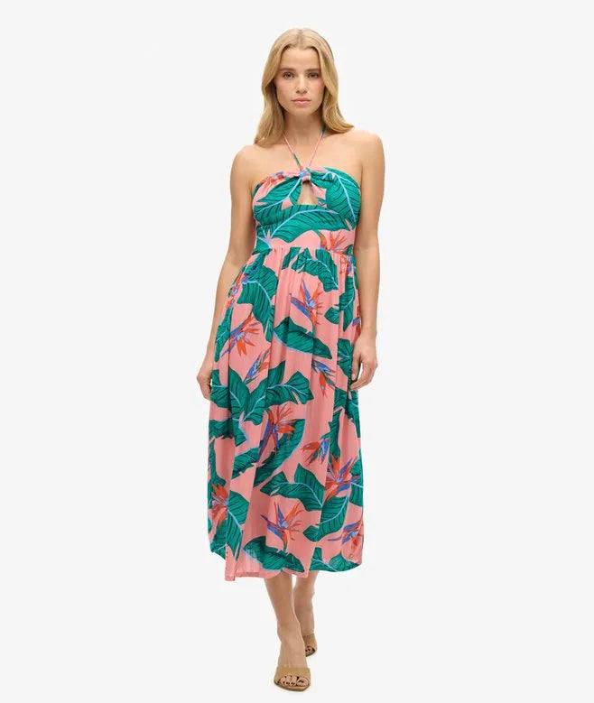 Cut Out Midi Dress