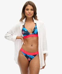 Logo Triangle Bikini Top