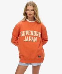 Oversized Vintage Athletic Crew Sweatshirt