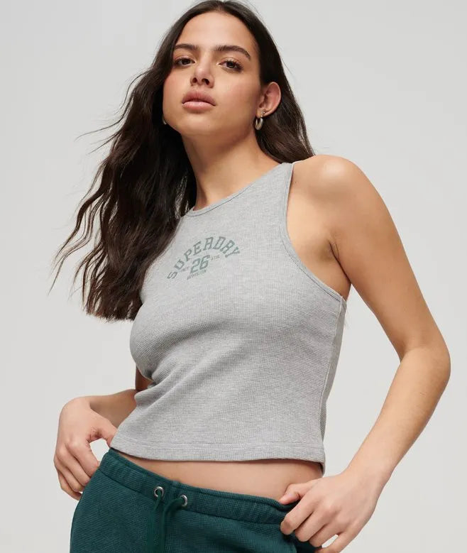 Athletic Essentials Waffle Tank Top