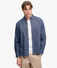 Preppy Oxford Long Sleeve Shirt
