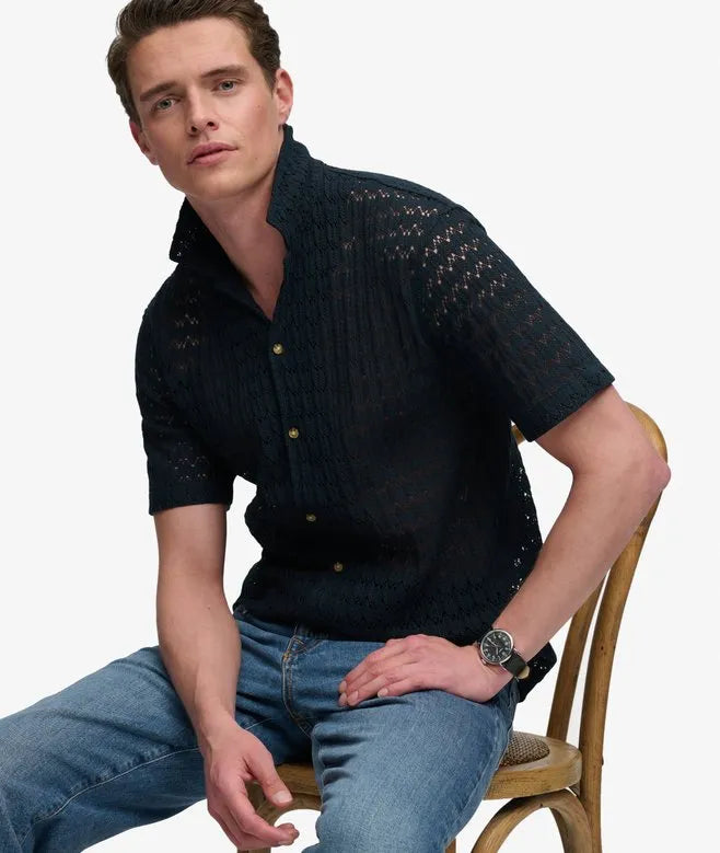 Knitted Texture Shirt