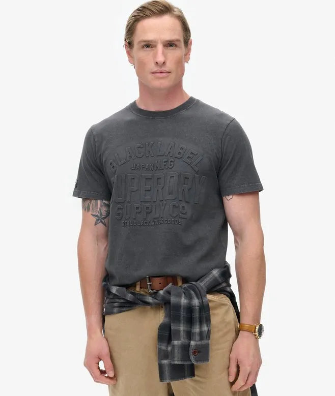 Embossed Logo Graphic T-Shirt