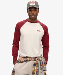 Essential Logo Baseball Long Sleeve Top