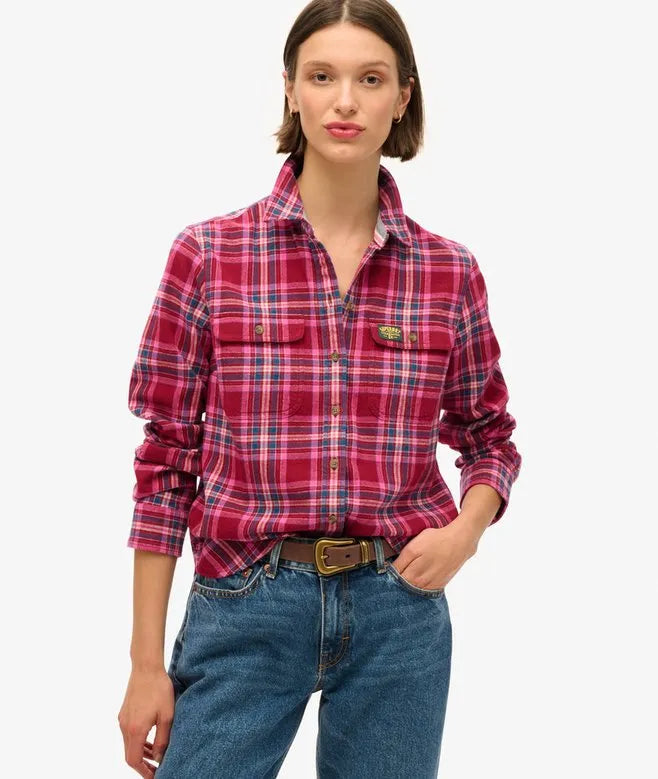 Lumberjack Check Flannel Shirt
