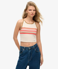 Vintage Stripe Surf Tank Top