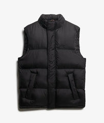 Black Puffer Gilet