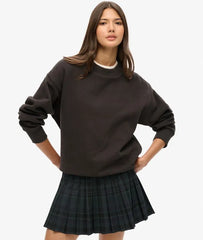 Check Pleated Mini Skirt