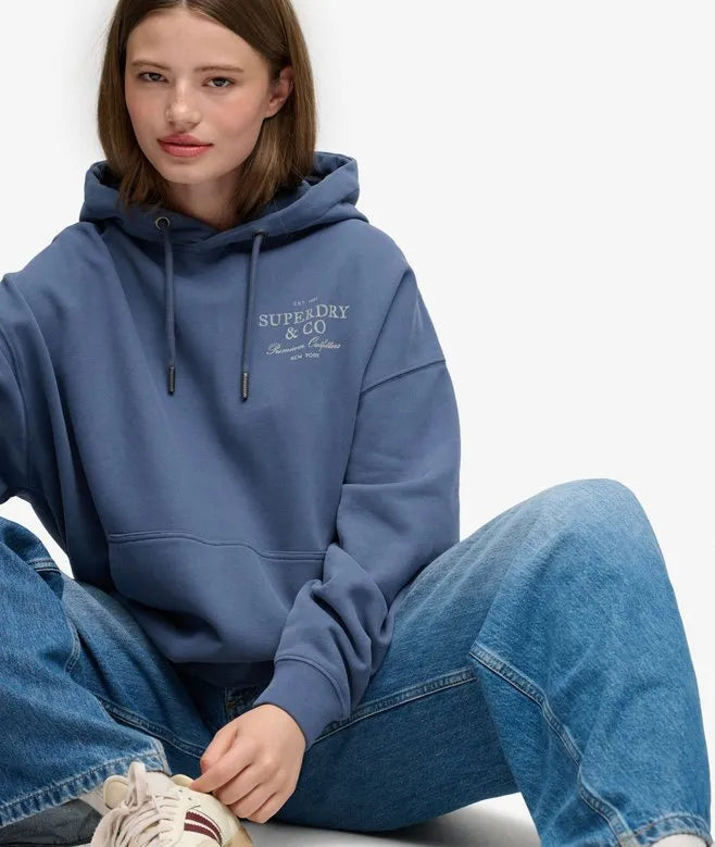 Luxe Casual Relaxed Hoodie