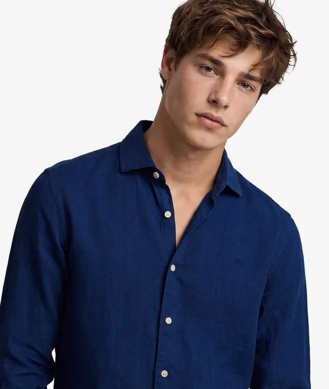 Riviera Long Sleeve Linen Shirt