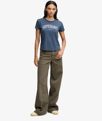 Mid Rise Baggy Pants