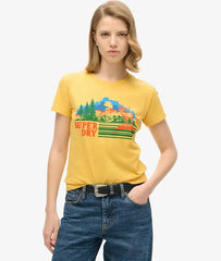 Outdoor Stripe Fitted T-Shirt