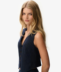 Pinstripe Waistcoat