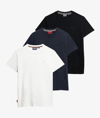 Organic Cotton Essential Logo T-Shirt Triple Pack