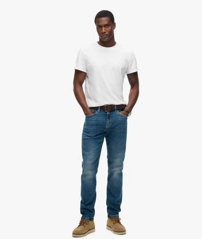 Organic Cotton Vintage Slim Straight Jeans