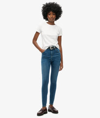 Organic Cotton High Rise Skinny Denim Jeans