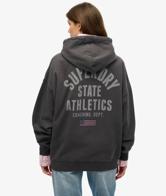 Athletic Essentials Oversized Zip Hoodie