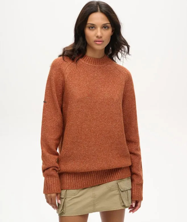 Oversized Chunky Raglan Jumper