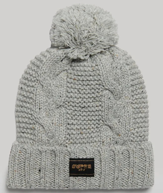 Cable Knit Beanie Hat