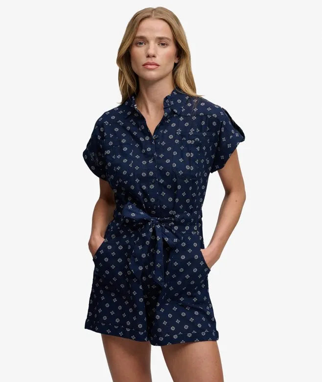 Belted Utility Playsuit