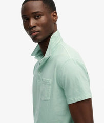 Classic Cotton Linen Polo Shirt