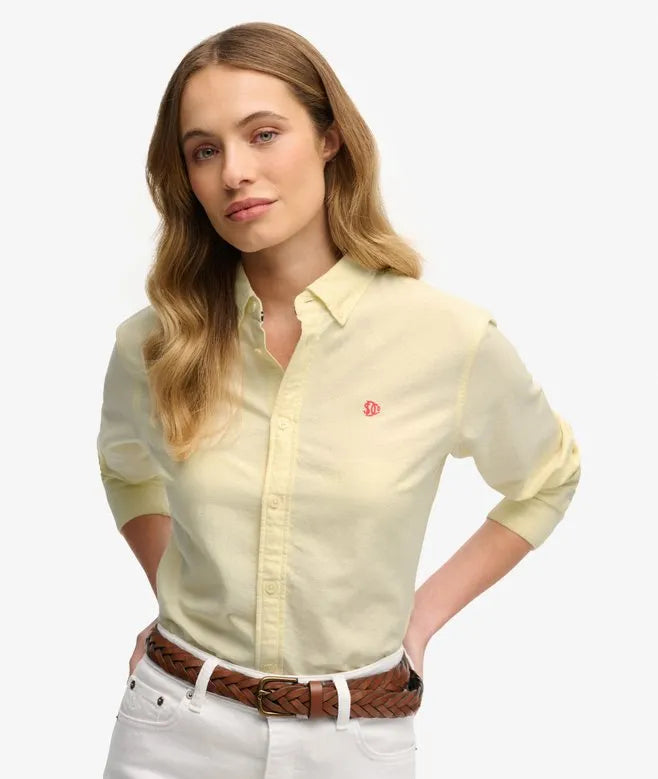 Slim Oxford Button Down Long Sleeve Shirt