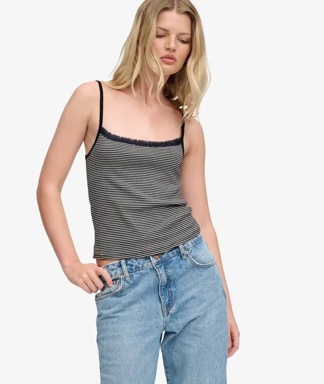 Athletic Essential Lace Cami Top