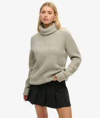 The Merchant Store - Oversized Roll Neck Jumper