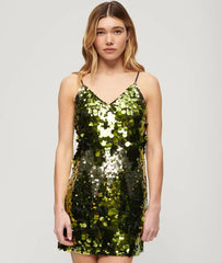 Disco Sequin Mini Dress
