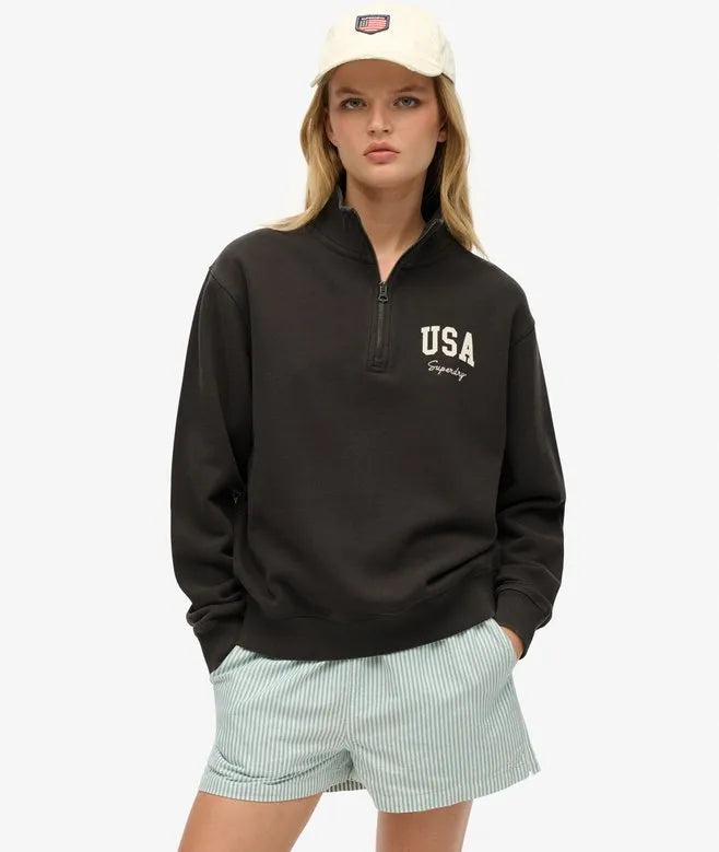 Athletic Essentials Half Zip Jumper