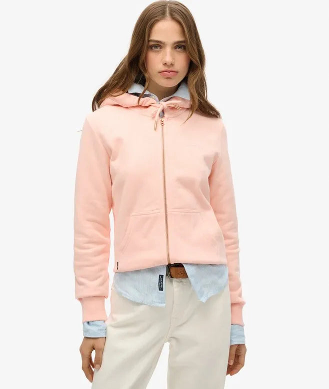 Essential Logo Zip Hoodie