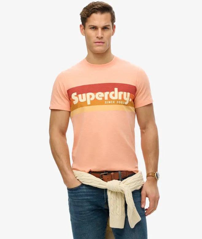 Terrain Logo Stripe Relaxed T-Shirt