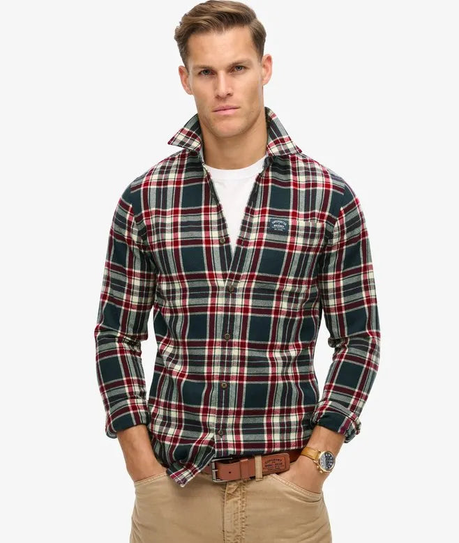 Long Sleeve Cotton Lumberjack Shirt