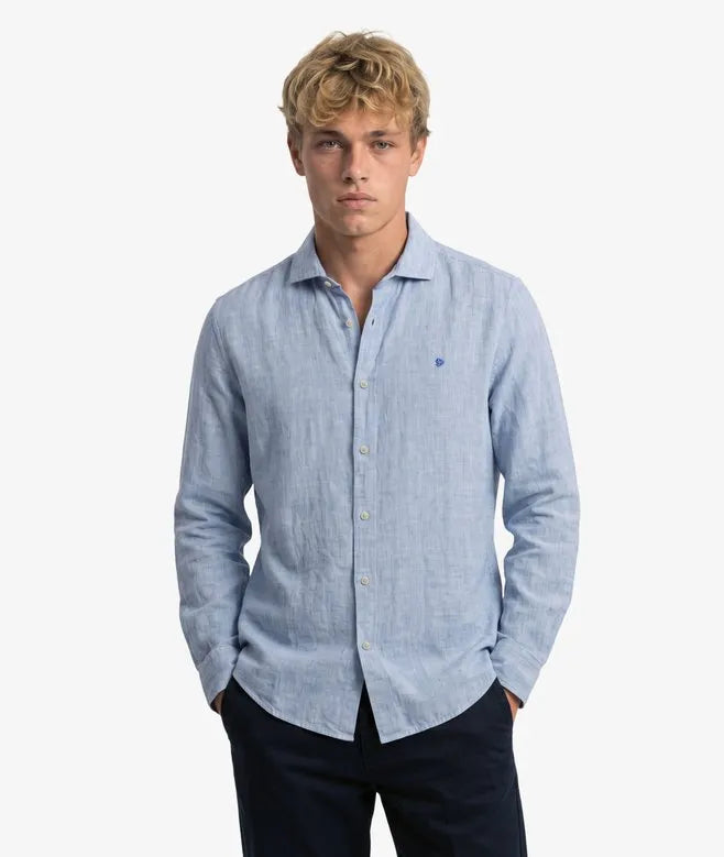 Riviera Long Sleeve Linen Shirt