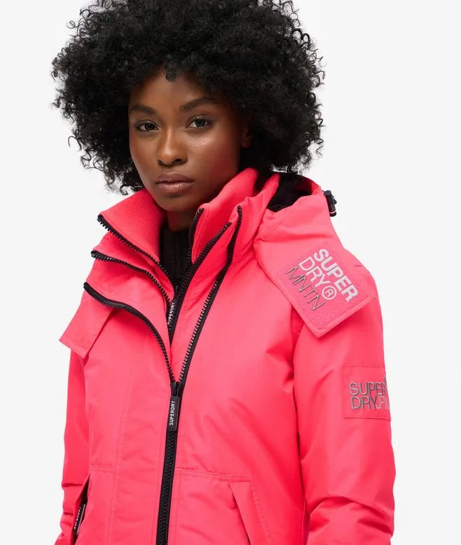 Hooded Mountain Windbreaker Jacket