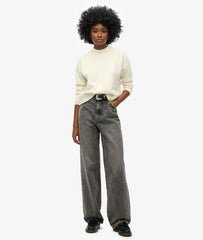 Organic Cotton Wide Leg Jeans