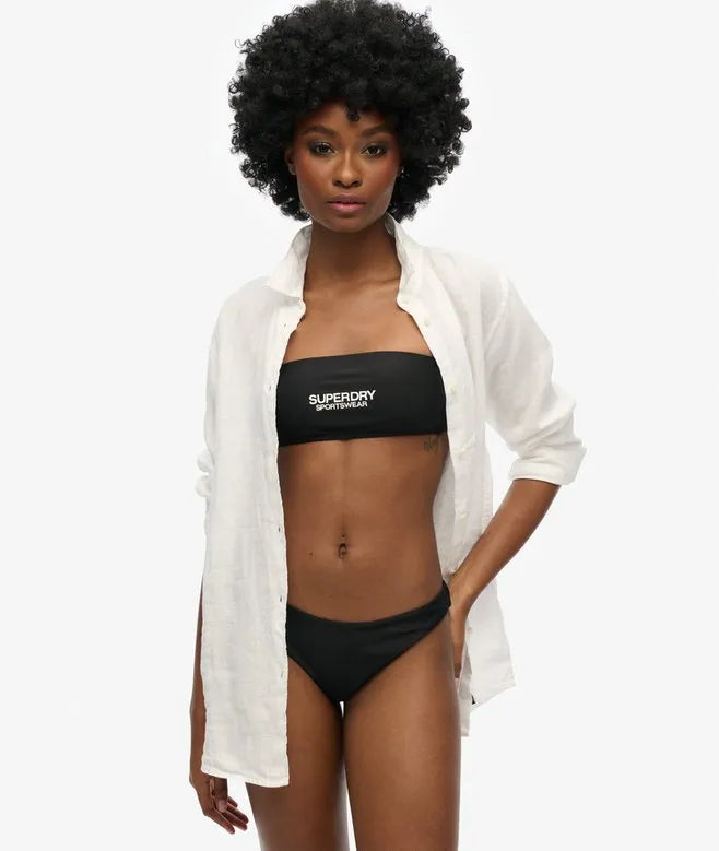 Logo Bandeau Bikini Top