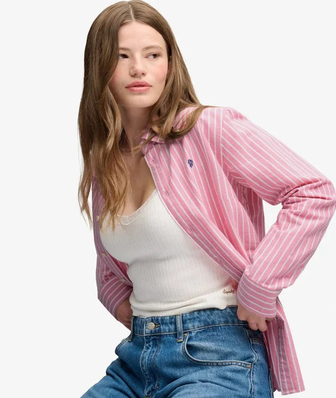 Slim Oxford Button Down Long Sleeve Shirt