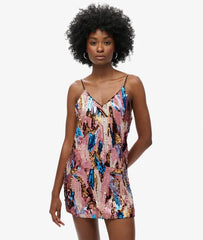 Deco Sequin Mini Dress