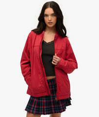 Oversized Classic Harrington Jacket