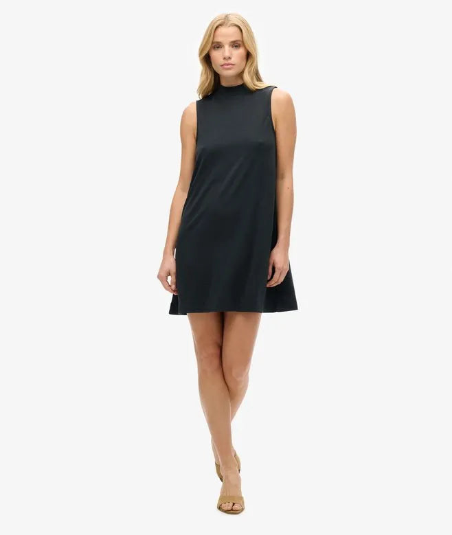 Sleeveless A-Line Mini Dress