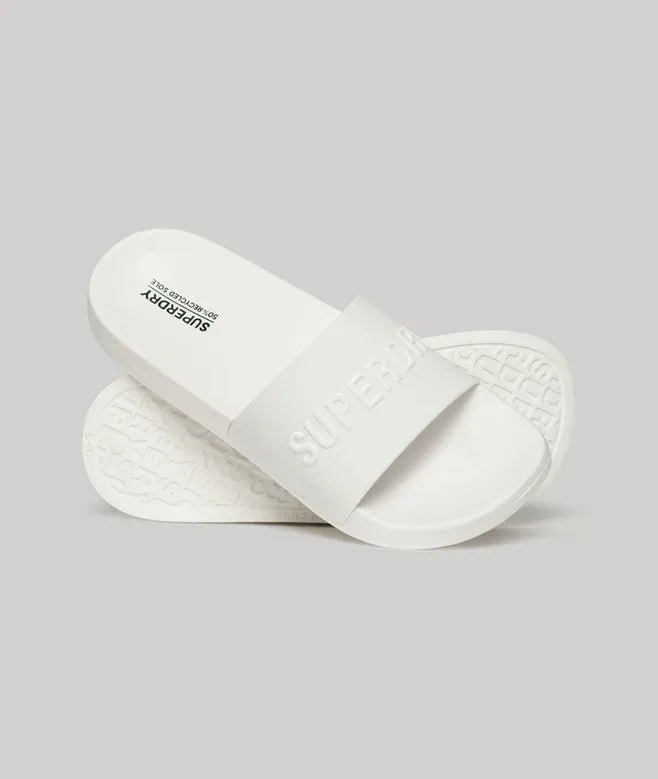 Vegan Logo Pool Sliders