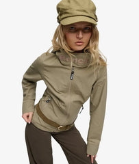 Bench Hooded Funnel Neck Ripstop Jacket