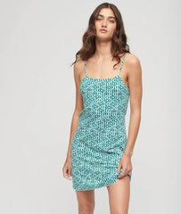 Printed Cami Jersey Mini Dress